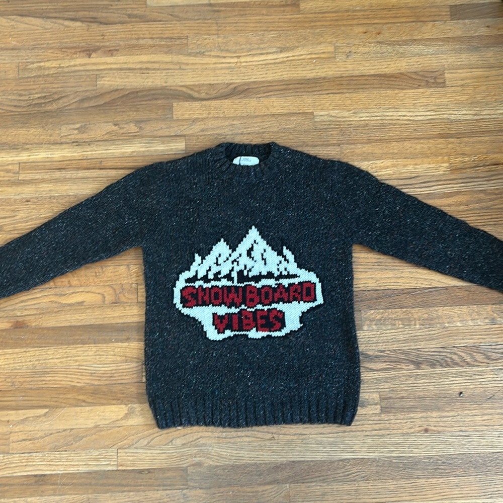 Zara kids crew neck knited sweater